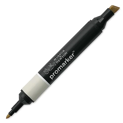 Tijdelijke aanbieding: Winsor & Newton 0203001 Promarker, professionele layoutmarker - 2 punten, fijn en breed voor tekeningen, ontwerp en lay-outs - Champagne van 4.50 EUR naar 4.50 EUR (korting 0%)