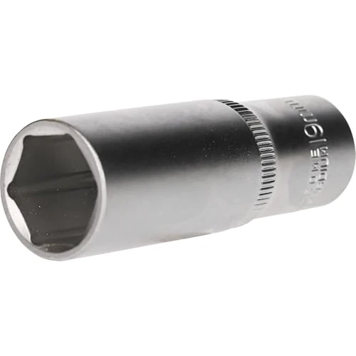 Offerta a tempo: BRILLIANT TOOLS BT022829 Bussola esagonale 1/2", versione lunga, 19 mm [Powered by KS TOOLS] - 0.00% da 10.84 € a 10.84 €