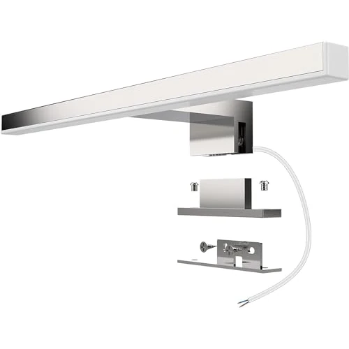 Zeitlich begrenztes Angebot: Aogled Led Spiegelleuchte Badezimmer 5W 400LM 30cm 230V Neutralweiß 4000K,3-in-1 Klasse II Spiegellampe Bad,Kein Flimmern,Nicht Dimmbare Badleuchte Wandbeleuchtung 300mm von 18.99 € auf 18.99 € (0.00% Rabatt)