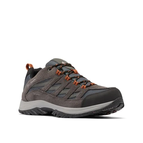 Limitiertes Angebot: Columbia Crestwood WP wasserdichte Wanderschuhe für Herren, Grau (Graphite x Dark Adobe), 41 EU von 100.00 EUR auf 71.99 EUR (Spare 28%)
