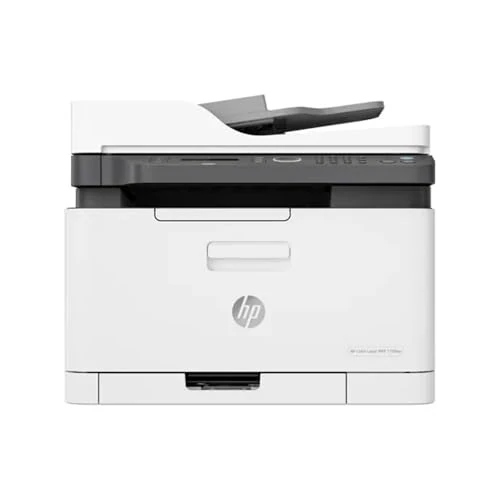 HP Color Laser MFP 179fnw, 4ZB97A, Imprimante multifonction couleur A4, copie, numérisation, ADF, fax, Wi-Fi, Ethernet, HP Smart, USB 2.0, 18 ppm en noir et blanc, 4 ppm en couleur, blanche