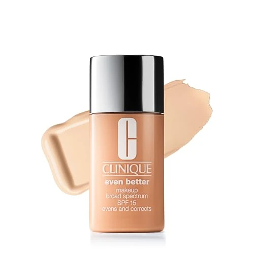Limited-time offer: Clinique Even Better Makeup Liquid Foundation SPF 15 With Vitamin C For Dry + Oily Combination Skin Types | Medium Coverage + Natural Finish | Evens Skin Tone + Reduces Dark Spots, Bone, 1 Fl Oz from $39.00 to $39.00 (save 0.00%)
