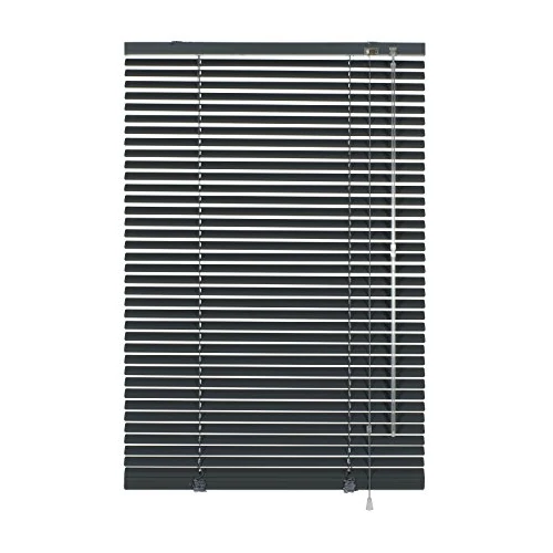 Zeitlich begrenztes Angebot: Deco Company Alu-Jalousie ohne Bohren, Zum Klemmen, Inkl. Klemmträgern, Sichtschutz, Lichtschutz, Blendschutz, Aluminium-Jalousie, Schiefer, 90 x 175 cm von 56.60 € auf 7.45 € (86.84% Rabatt)