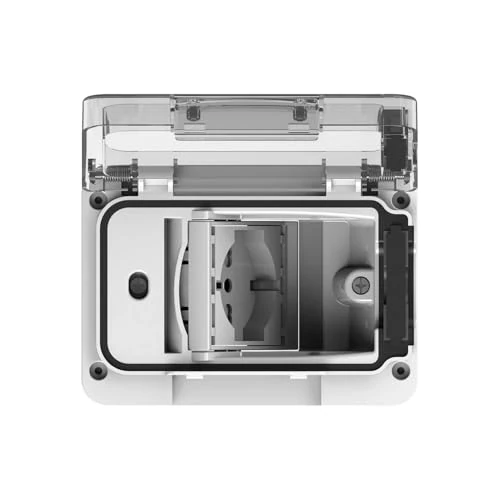 Offerta a tempo: 4box - Custodia Wide grado di protezione IP55 completa di presa schuko bivalente. Per scatola incasso 3 moduli. Protezione totale anche a spina inserita. Colore Bianco - 38% da 35.42 € a 21.82 €