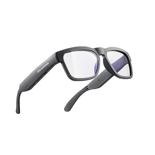 Offerta a tempo: OhO sunshine Occhiali audio impermeabili, auricolari Bluetooth con microfono incorporato, UV400 blu che bloccano la luce occhiali sani per gioco, lettura e computer - 0.00% da 51.99 € a 51.99 €