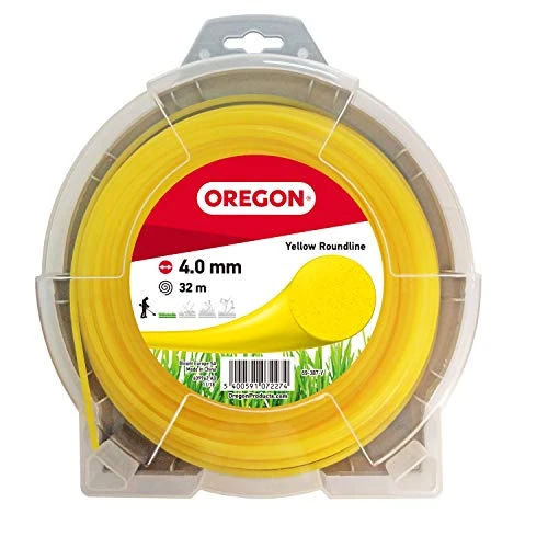 Oferta limitada: Oregon Hilo Redondo para Desbrozadora 4mm x 32m, Amarillo de 18.39 € a 14.49 € (ahorro 21%)