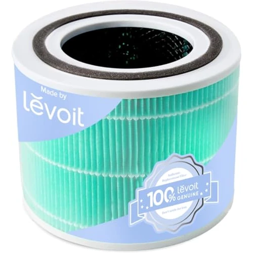 LEVOIT Core 300S Filtro de Repuesto para Purificador de Aire, Filtro HEPA 3 en 1, De Carbón Activado Altamente Eficiente, Core 300S-RF(Absorbente de Toxinas)