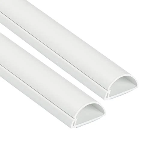 Limited offer: D-Line Mini Cable Trunking 2-Meter | Decorative Self-Adhesive Cable Cover | Popular Cable Management Solution | 30mm (W) x 15mm (H) – 2 x 1-Meter Lengths – White from 19.99 EUR to 17.80 EUR (save 11%)