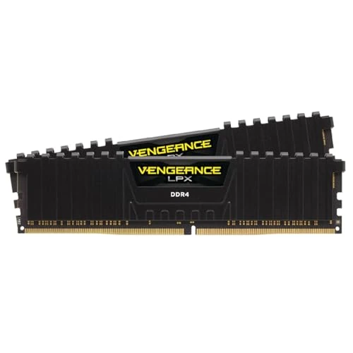 Limited offer: CORSAIR Vengeance LPX DDR4 RAM 32GB (2x16GB) 3200MHz CL16-20-20-38 1.35V Intel AMD Desktop Computer Memory - Black (CMK32GX4M2E3200C16) from 241.75 USD to 219.99 USD (save 9%)