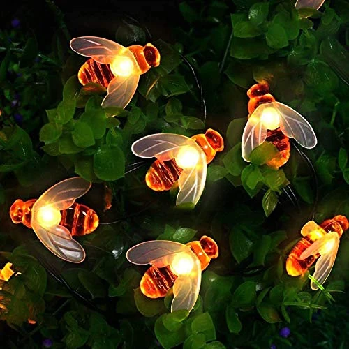 Oferta limitada: Guirlande Lumineuse Solaire Extérieur, 50 LED Abeille 7M, 8 Modes Éclairage Étanche IP65, Décoration Solaire pour Jardin, Balcon, Terrasse, Arbre, Fête (Blanc Chaud) de 13.99 € a 13.99 € (ahorro 0.00%)