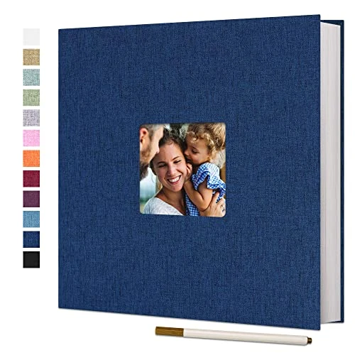 Limited-time offer: Vienrose Large Photo Album Self Adhesive for 4x6 8x10 Pictures Scrapbook Album DIY 40 Blank Pages with A Metallic Pen from 19.99 GBP to 14.19 GBP (save 29%)