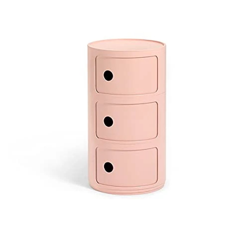 Limited-time offer: Kartell Componibili Bio, 3 elements Cabinet, Pink, Ø 32 x H 58 cm from 212.18 GBP to 212.18 GBP (save 0%)