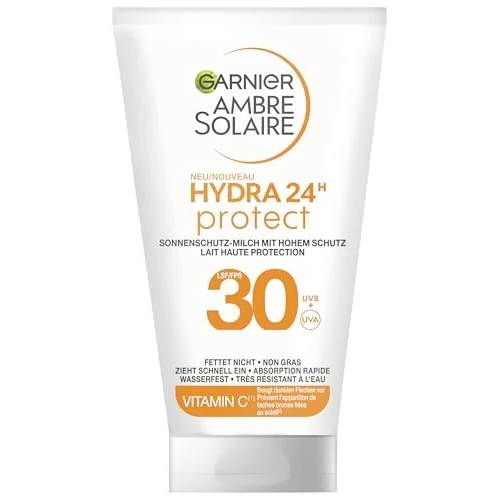 Zeitlich begrenztes Angebot: Garnier Ambre Solaire Sonnencreme Feuchtigkeitsspendende Sonnenschutz Milch LSF 30ung (1 x 50 ml) "Die Verpackung kann variieren" von 2.99 € auf 2.99 € (0.00% Rabatt)