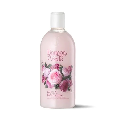 Limitiertes Angebot: Bottega Verde, Rosa Duschbad mit Rosenblütenwasser (400 ml) von 6.94 EUR auf 6.94 EUR (Spare 0%)