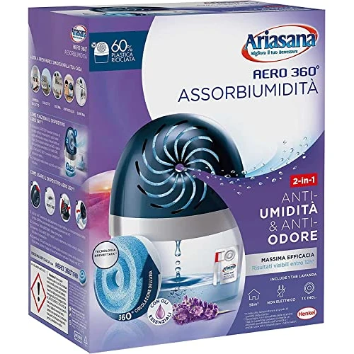 Offre limitee: Ariasana 2484687 Aero 360 Kit + Lavender Tab, 450 g de 25.46 EUR a 25.46 EUR (economie 0%)