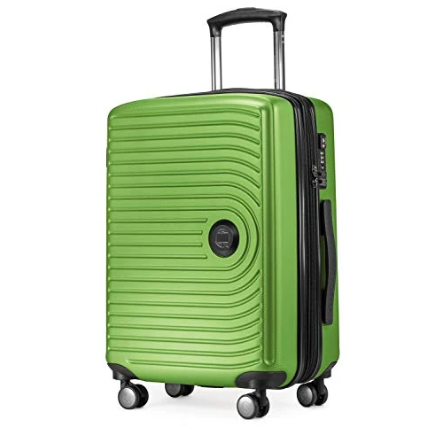 Hauptstadtkoffer Mitte - Bagaglio a Mano 55x40x23, TSA, 4 Ruote, Valigia da Viaggio, Valigia Rigida, Valigia con Rotelle, Valigia Bagaglio a Mano, Verde Mela