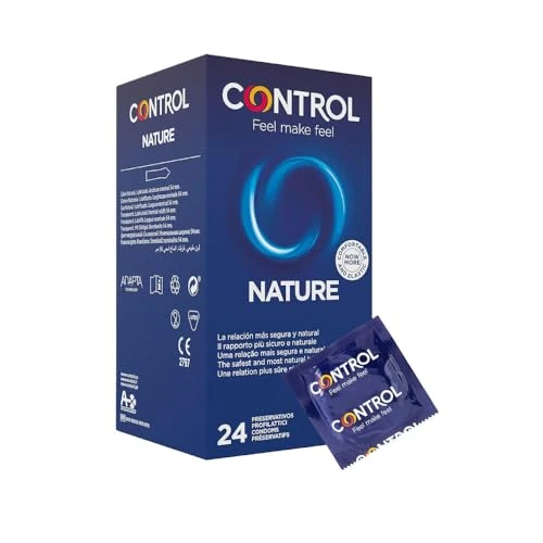 Oferta limitada: Control Preservativos Nature. Caja Pack Ahorro 24 Condones para un Placer Natural, Lubricados, Sexo Seguro, Ajuste Perfecto de 6.30 EUR a 6.30 EUR (ahorro 27%)