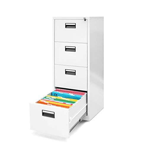 Oferta limitada: Jan Nowak Armario Archivador V004 Oficina Armario Metalico 4 Cajones Pintura en Polvo 132 cm x 46 cm x 62 cm de 219.99 EUR a 219.99 EUR (ahorro 0%)