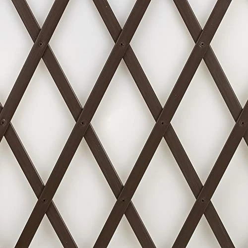 Zeitlich begrenztes Angebot: TENAX Treplas 0,50x2 m Braun, Ausziehbares Rankgitter als Hilfe für Kletterpflanzen und Blumen von 7.32 € auf 7.32 € (0.00% Rabatt)