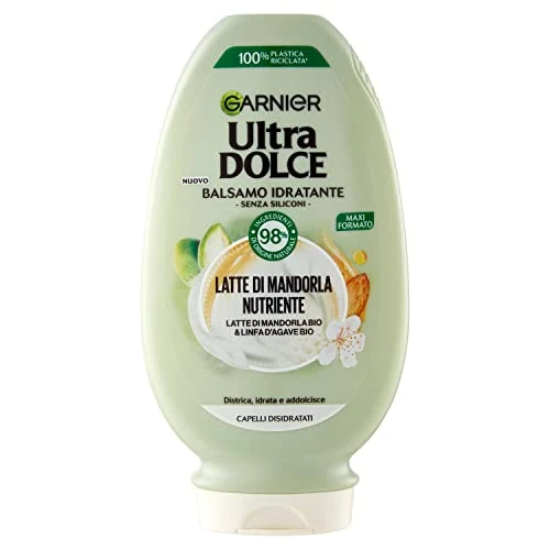 Ultra Dolce Garnier odżywka do włosów normalnych, mleczko migdałowe, 250 ml