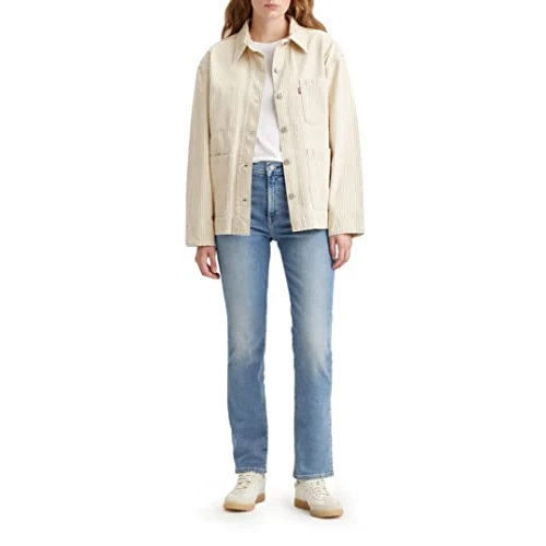 Zeitlich begrenztes Angebot: Levi's Damen 724 High Rise Straight Jean, Blue Wave Light, 26W / 32L von 59.98 € auf 59.98 € (0.00% Rabatt)
