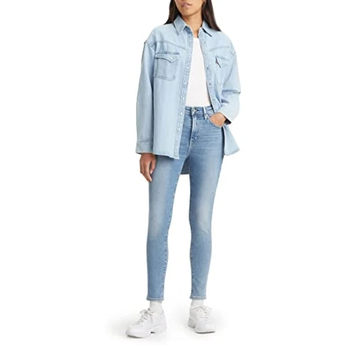 Oferta limitada: Levi's 721 High Rise Skinny Vaqueros, Blue Wave Light, 25W / 34L Mujer de 119.95 EUR a 119.95 EUR (ahorro 0%)