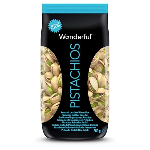 Wonderful Pistachios & Almonds - Pistachios without salt 250g ripened under the California sun