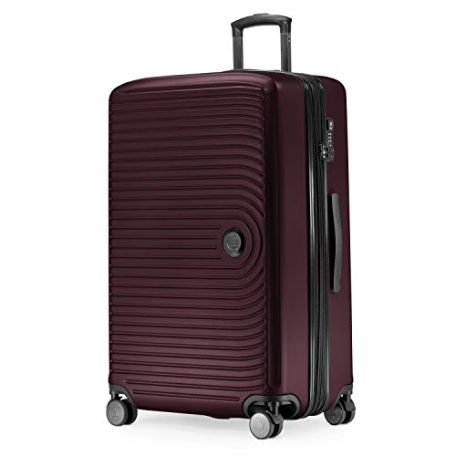 Limited-time offer: Hauptstadtkoffer Mitte - Large Hard-Shell Suitcase, TSA, 4 Wheels, Check-in Luggage with 8 cm Volume Expansion, 77cm, 130 liters, Burgundy from 99.32 GBP to 82.79 GBP (save 17%)