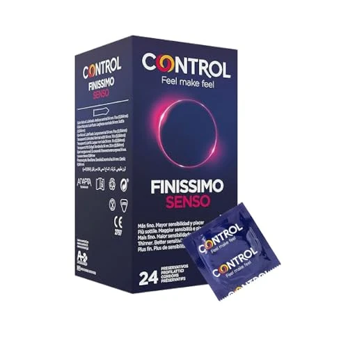 CONTROL FINISSIMO SENSO Naturlatex-Kondome Dünn (0,06 mm) - 24 Stück