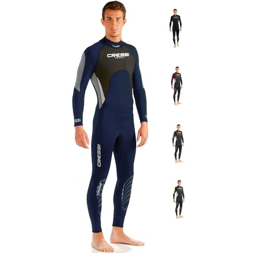Offre limitée : Cressi Morea Man Monopiece Wetsuit 3mm - Combinaison Humide Monopièce pour des Hommes de 138.99 EUR à 124.92 EUR (remise 10%)
