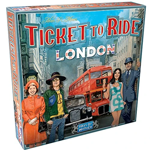 Offre limitee: Days of Wonder , Ticket to Ride London Board Game , Ages 8+ , For 2 to 4 players , Average Playtime 10-15 Minutes de 27.11 EUR a 22.60 EUR (economie 17%)