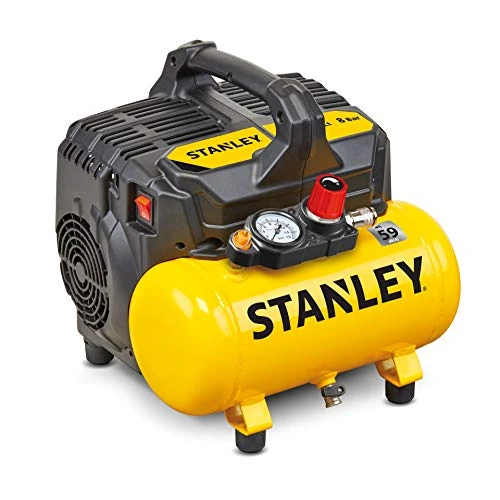 Oferta limitada: Stanley Compresor Aire DN200/8/6 - Inflador Ruedas Coche 8 Bar - Compresor de Aire Portatil 6L - Compresor de Succión sin Aceite 105L/Min - Con Asa y Pies Antideslizantes de 179.77 € a 179.77 € (ahorro 0.00%)