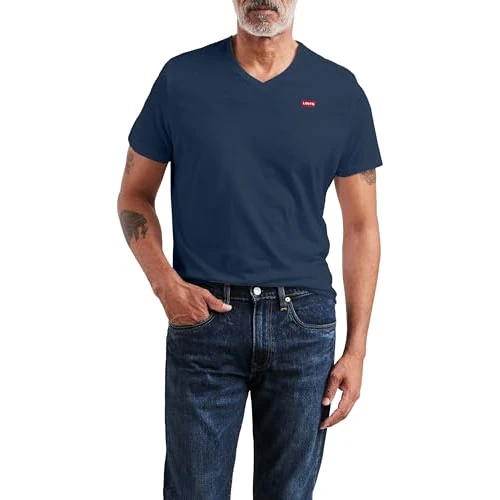 Offerta a tempo: Levi's Original Housemark V-Neck Maglietta Uomo — 36% da 25,00 € a 16,06 €