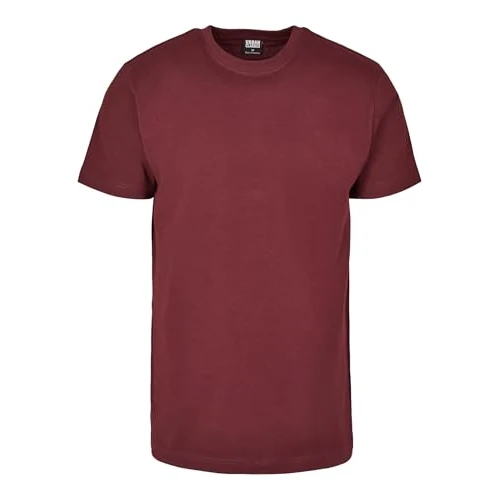 Offerta a tempo: URBAN CLASSICS Maglietta Uomo Maniche Corte, T-Shirt Basic Casual in Cotone, Diversi Colori Disponibili, Taglie Forti Disponibili da S - 5XL - 11% da 11.90 € a 10.62 €