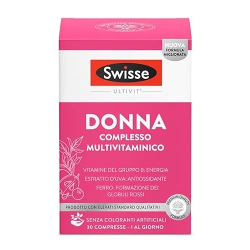 Swisse Multiwitamina dla kobiet, 30 tabletek - multiwitaminowy suplement dla kobiet z naturalnymi witaminami, minerałami i ziołami