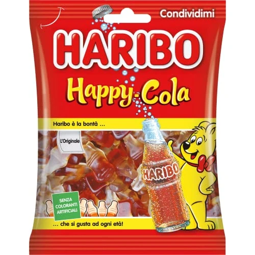 Offerta a tempo: Haribo Happy Cola - Caramelle Gommose — 38% da 1,59 € a 0,99 €
