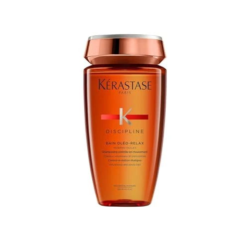 Offerta a tempo: Kérastase, Discipline Oléo-Relax, Shampoo Nutriente & Anti-Crespo, Per Capelli Indisciplinati, Voluminosi & Secchi, 250 ml - 30% da 32.80 € a 22.95 €