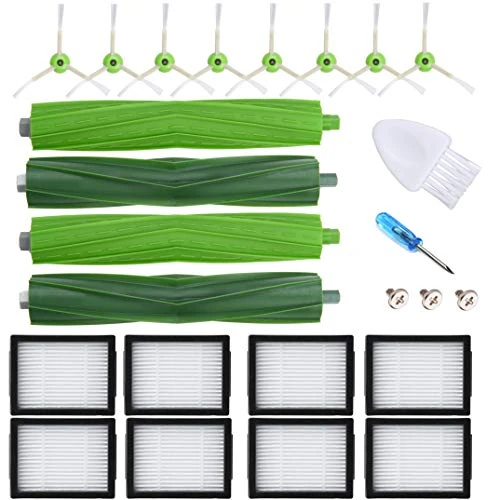 20-Piezas Repuestos para iRobot Roomba E5/ E5154/ E6/ I7+ Combo I5/ J5