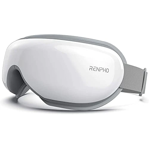 Limited-time offer: RENPHO Valentines Gifts for Her Him, Eyeris 1 Eye Massager with Heat & Bluetooth Music, Heated Eye Mask for Sleeping, Relieve Strain Dry Eyes, Face Massager from 79.99 GBP to 61.99 GBP (save 23%)