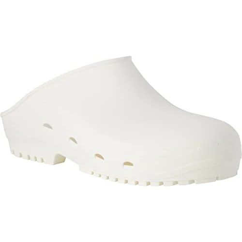 Offerta a tempo: REPOSA Easy - Zoccoli Sanitari Donna e Uomo in Gomma con Suola Antiscivolo SRC, Ciabatte Sanitarie Anatomiche Senza Laccetto, Scarpe Sanitarie Infermieri Sterilizzabili, Antishock e Traspiranti - 40% da 33.50 € a 20.11 €