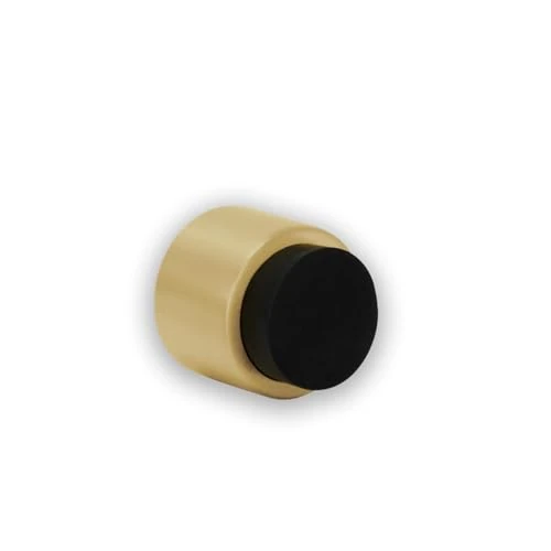 Offerta a tempo: Fermaporta Adesivo Pour Mur | Ø 28 x 28 mm | Gomma Nera | Ottone Finitura Opaca | Ottima Adesione | 100% funzionale | EVI Herrajes Mod. I-198/28-TPM-LMT - 0.00% da 12.67 € a 12.67 €