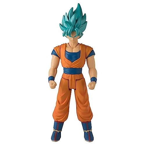 Offerta a tempo: Dragon Ball Super Bandai Figurina Géante Limit Breaker 30 cm - Super Saiyan Goku Blue - Licenza ufficiale Dragon Ball - Grande figurina Goku articolata - Giocattolo per bambini 4 anni e + - 36731 - 40% da 38.55 € a 22.99 €