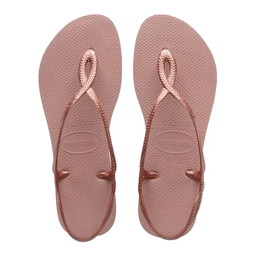 Limitiertes Angebot: Havaianas – Luna, bequeme, stilvolle und funktionale Sandalen, sicherer Halt am Knöchel, geflochtene Riemen und rutschfeste Sohle, Damen von 32.00 EUR auf 19.75 EUR (Spare 38%)
