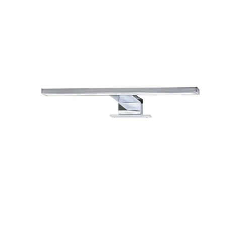Offerta a tempo: BRILONER Leuchten - Lampada da specchio a LED, luce da specchio cromata, 500 lumen, 4.000 Kelvin, IP44 - 0.00% da 49.95 € a 49.95 €