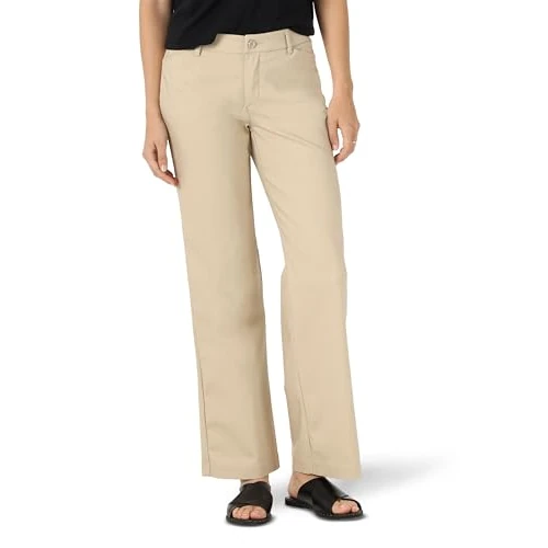 Lee Women's Flex Motion Regular Fit Trouser Pant