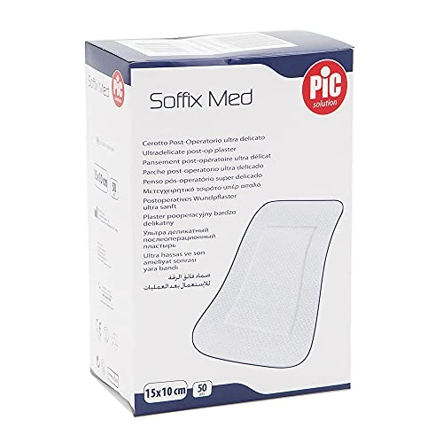 Limited offer: Sterile Dressing Plaster Post-Operative Ultra Delicate Highly Absorbent Adhesive Non-Woven Super Breathable, 15 x 10 cm, Pack of 50 from 6.82 EUR to 4.99 EUR (save 27%)