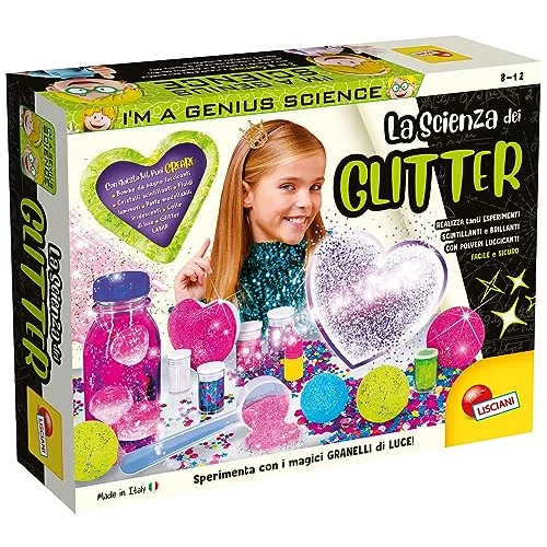 Lisciani Spiele – I'm a Genius Labor der Wissenschaft des Glitzers