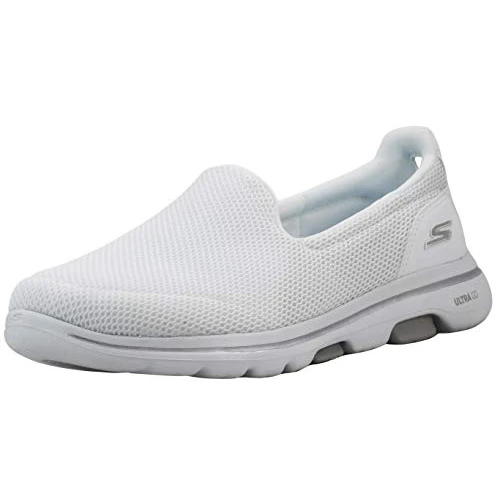 Zeitlich begrenztes Angebot: Skechers Damen Go Walk 5-15901 Sneaker, Weiß, 39 EU von 69.95 € auf 69.95 € (0.00% Rabatt)