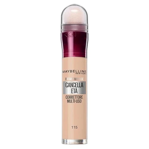 Maybelline New York Summer Cancel Liquid Concealer with Goji and Haloxyl Berries, Covers Glasses and Small Roughs, 115 Warm Light, 5 ml