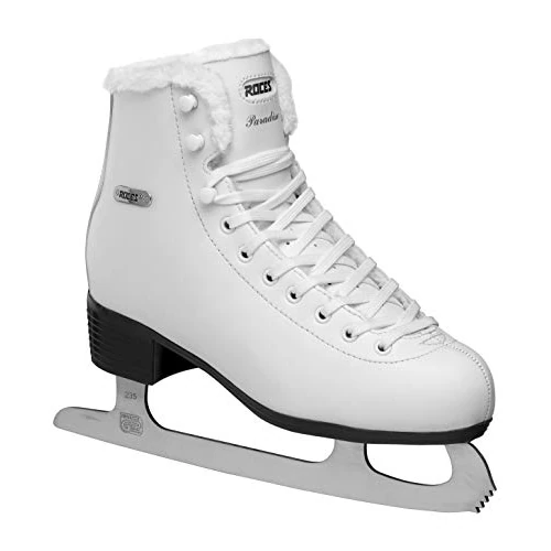 Oferta limitada: Roces Paradise Eco-Fur - Patines de Hielo para Mujer, Color Blanco, 36 EU de 68.99 EUR a 68.99 EUR (ahorro 0%)
